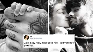 The internet's iconic reactions to Zayn and Gigi's daughter being born