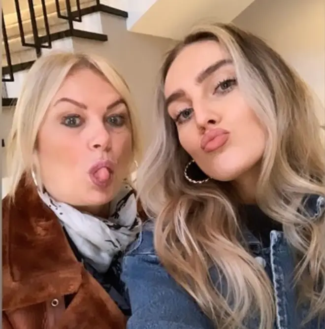 Perrie Edwards says her mum Debbie is her best friend