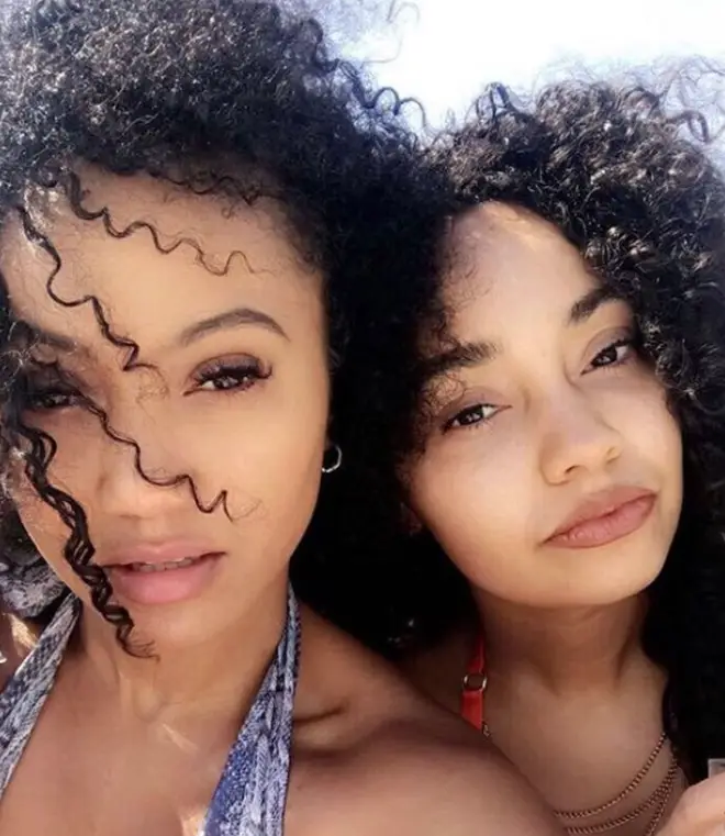 Leigh-Anne Pinnock and older sister Sairah look so similar