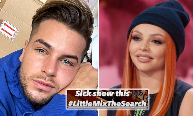 Chris Hughes supports Jesy Nelson on 'Little Mix: The Search'