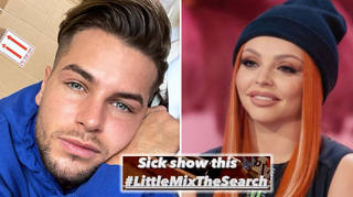 Chris Hughes supports Jesy Nelson on 'Little Mix: The Search'