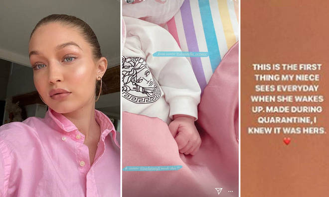 Gigi Hadid shared a glimpse of her baby girl's nursery