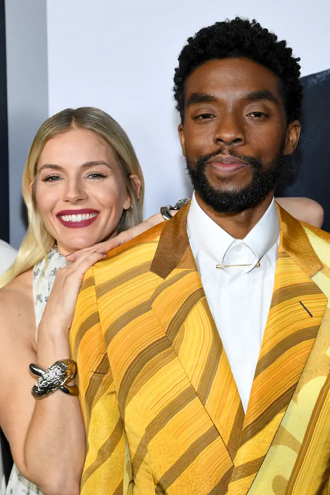 Sienna Miller called Chadwick's act of kindness 'the most astounding thing'
