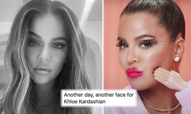 Khloe Kardashian accused of changing face again