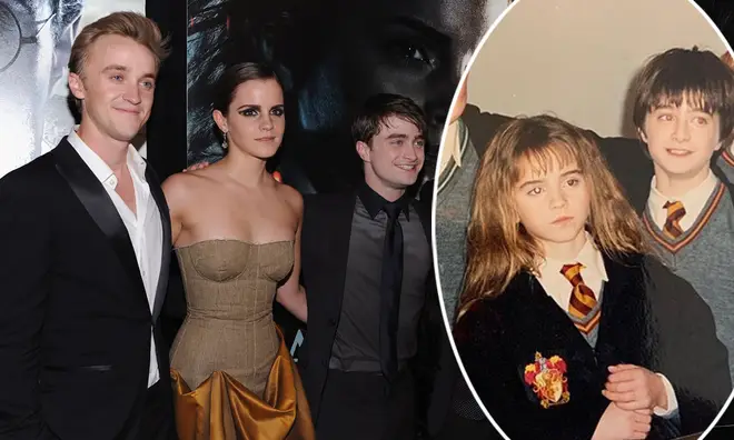 Tom Felton posted a throwback of his Harry Potter co-stars