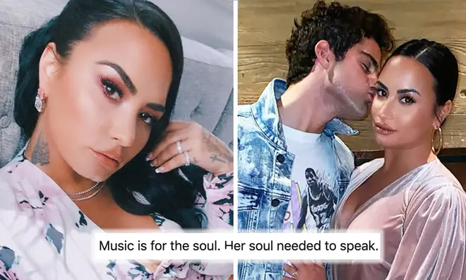 Demi Lovato sings of Max Ehrich split in self-leaked song