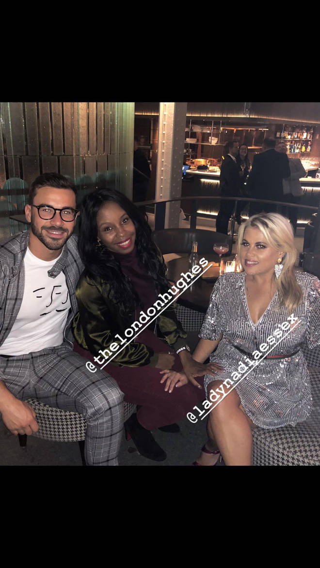 Alex Miller's Instagram story shows him at a bar with Nadia Essex