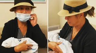 Chrissy Teigen's mum has shared a heartbroken video of the moment she met her late grandson, Jack.