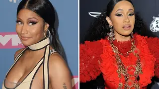 Nicki Minaj throws shade at Cardi B with new 'Nicki stopped my bag' merchandise