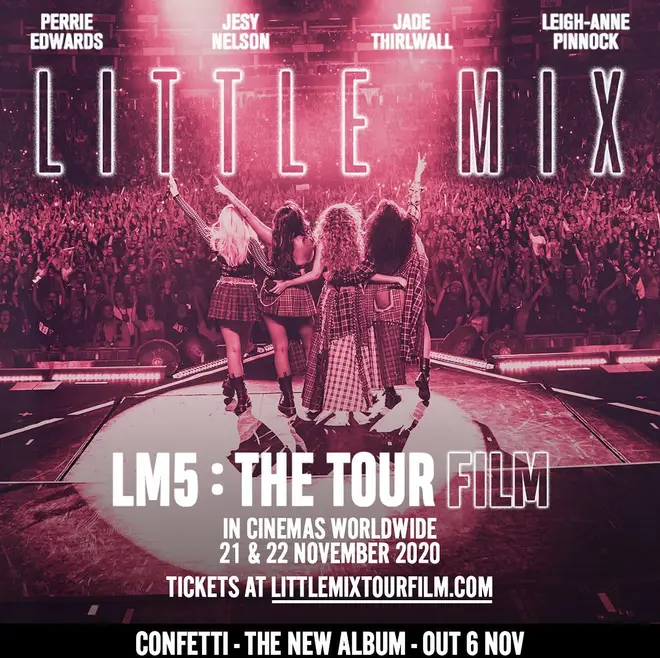 Little Mix are bringing LM5: The Tour 'to a cinema near you!'