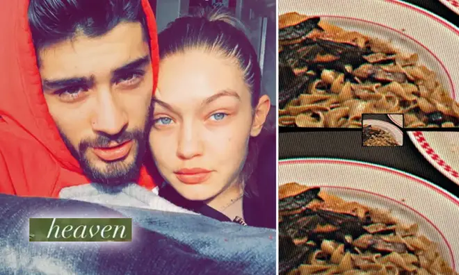 Gigi Hadid & Zayn Malik enjoyed a date night complete with homemade pasta.