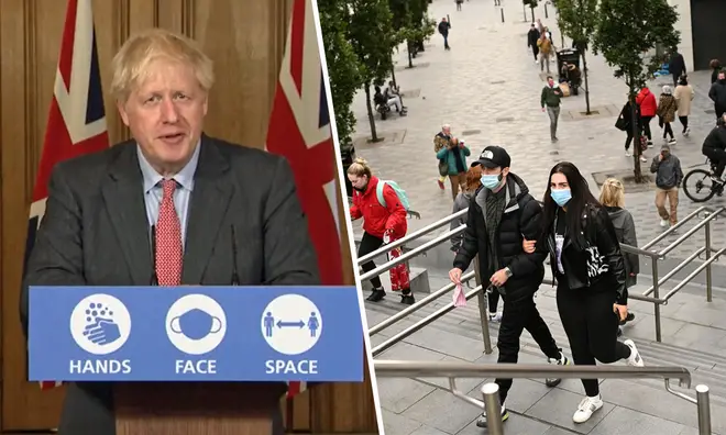 Boris Johnson is set to announce new coronavirus rules on Monday