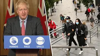 Boris Johnson is set to announce new coronavirus rules on Monday