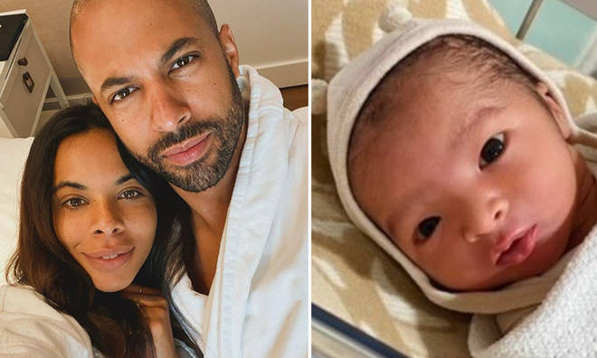 Rochelle and Marvin Humes have welcomed their baby boy
