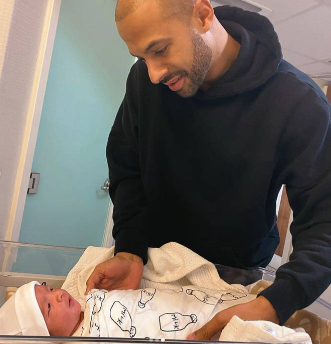 Marvin Humes said it felt 'weird' to say 'my son'