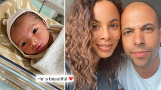 Rochelle Humes and Marvin's baby boy is here!