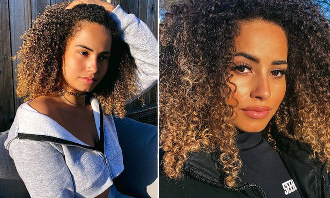 Amber Gill has admitted she 'pretends to be happy' on social media.