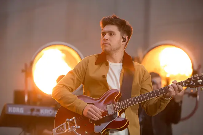 Niall Horan performing in 2018