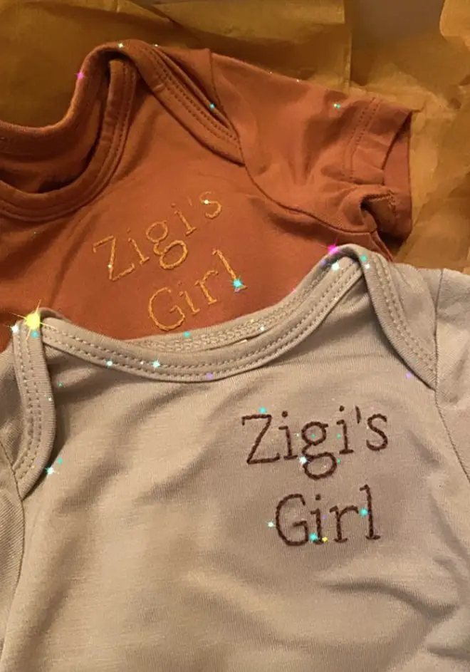Gigi Hadid posts 'Zigi's girl' baby clothes
