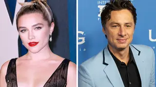 Florence Pugh is in a relationship with 'Scrubs' actor Zach Braff