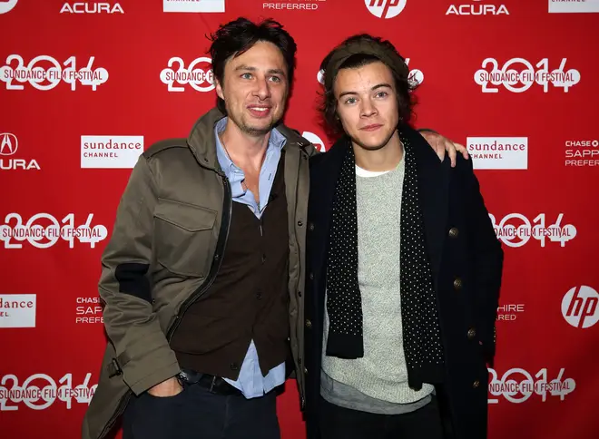 Zach Braff and Harry Styles have been friends for years