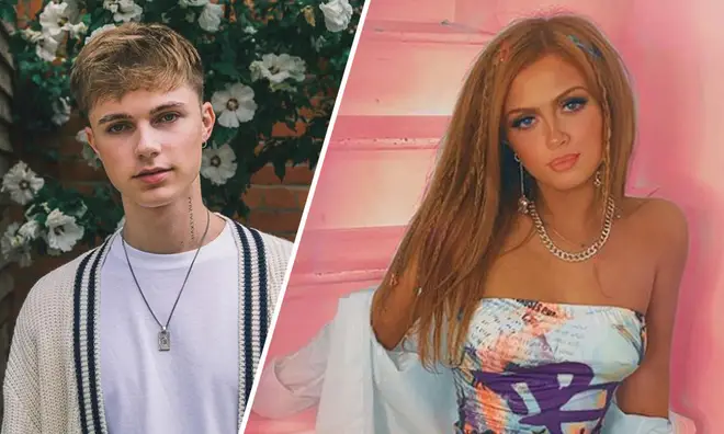 Maisie Smith and HRVY have been flirting on social media