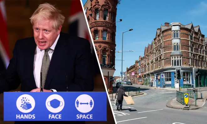 Boris Johnson hasn't ruled out a second national lockdown in England