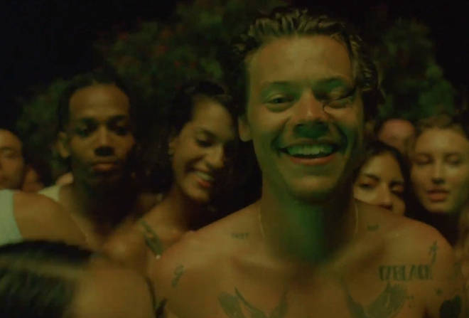 Harry Styles's videos have become 'brighter' as they're released
