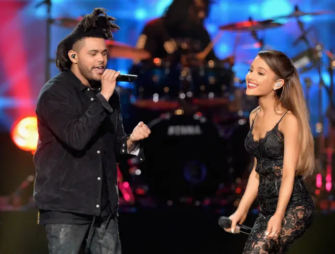 Ariana Grande and The Weeknd reference 'Love Me Harder' in their new collab