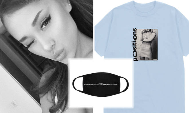Ariana Grande's dropped merch for her 'Positions' era