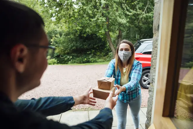 Food takeaway and delivery services are staying open