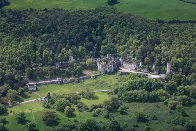 Gwrych Castle is believed to be haunted