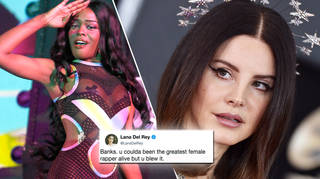Lana Del Ray goes in on Azaelia Banks on Twitter, threatens her and says she 'blew it'.