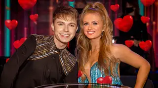 HRVY hinted at a relationship with Strictly's Maisie Smith