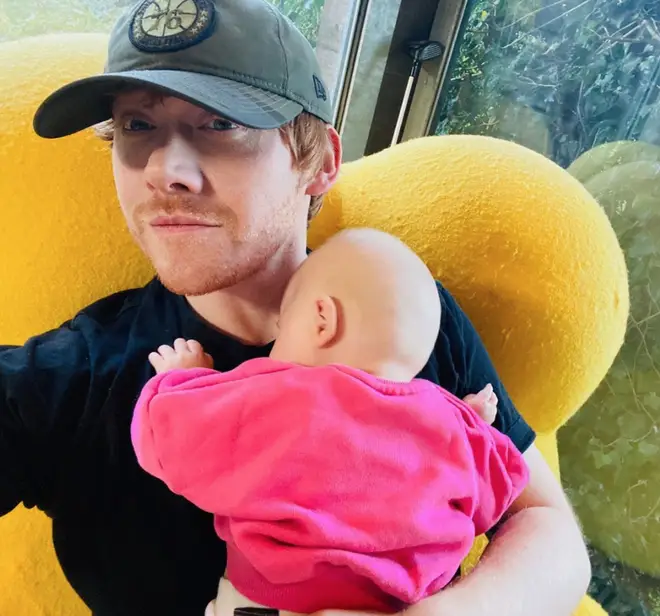Rupert Grint is finally on Instagram! And just look at his adorable baby girl...