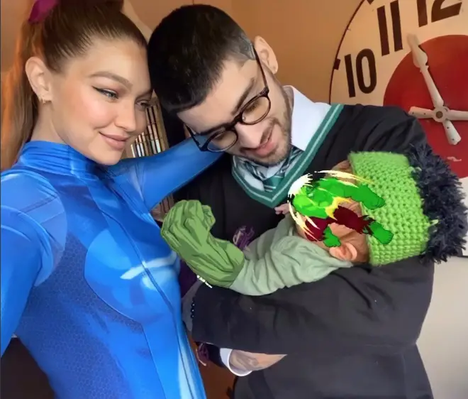 Gigi Hadid and Zayn Malik have shared a few photos of their baby girl