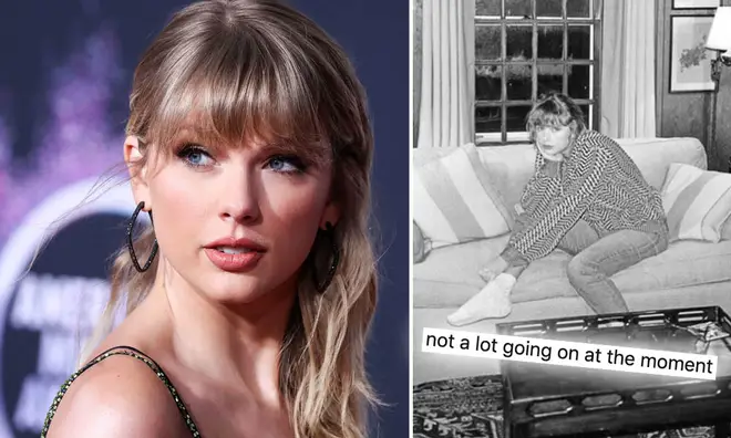 Taylor Swift joked she 'hasn't got a lot going on at the moment'