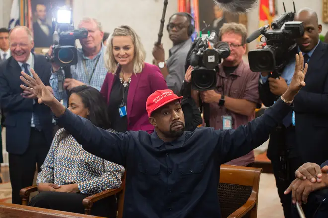 Kanye West ranted for 10 minutes in the Oval office, hugged Donald Trump calling him his bro