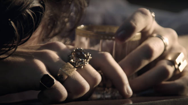 Harry Styles wears one of Stevie Nicks' rings in the 'Falling' video