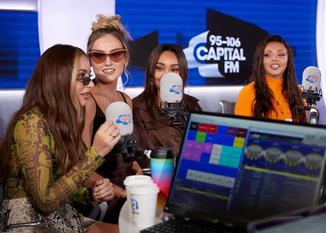 Little Mix joined Capital Breakfast to drop their new song 'Woman Like Me'