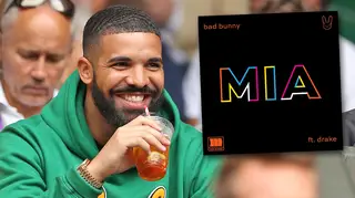 Drake teamed up with Bad Bunny on the new song 'MIA'