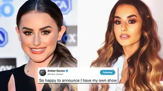 Amber Davies reveals she's filming her own show about preparing for 9-5 The Musical role