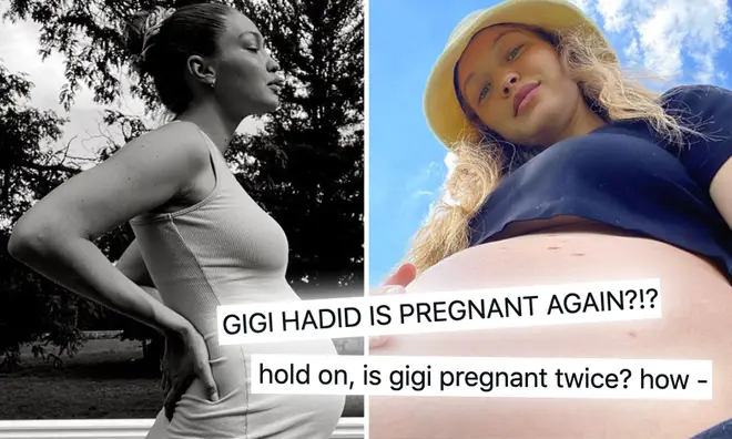 Gigi Hadid shared a photograph of her bump and now fans think she's pregnant again with Zayn Malik's baby.