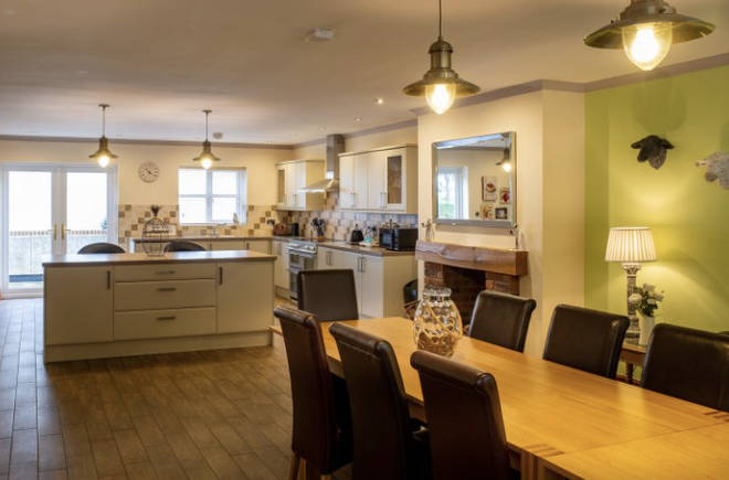 Ant & Dec's swish cottage has an enormous kitchen with an island