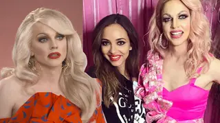 Courtney Act revealed all about her friendship with Jade Thirlwall.