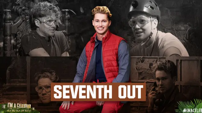 AJ Pritchard was seventh to be voted out of I'm A Celebrity