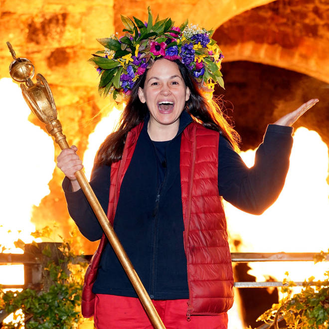 Giovanna Fletcher was crowned Queen of the Castle