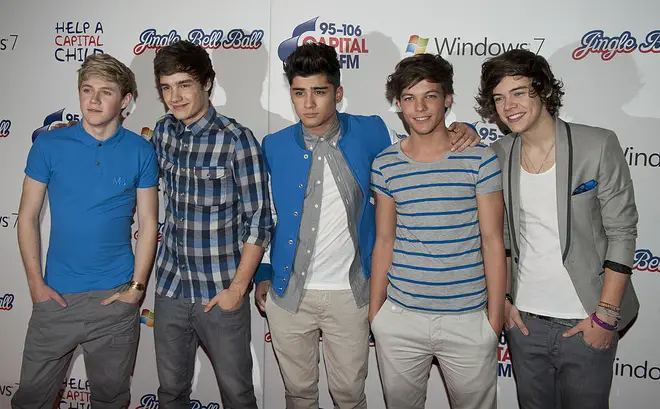One Direction at the 2011 Jingle Bell Ball