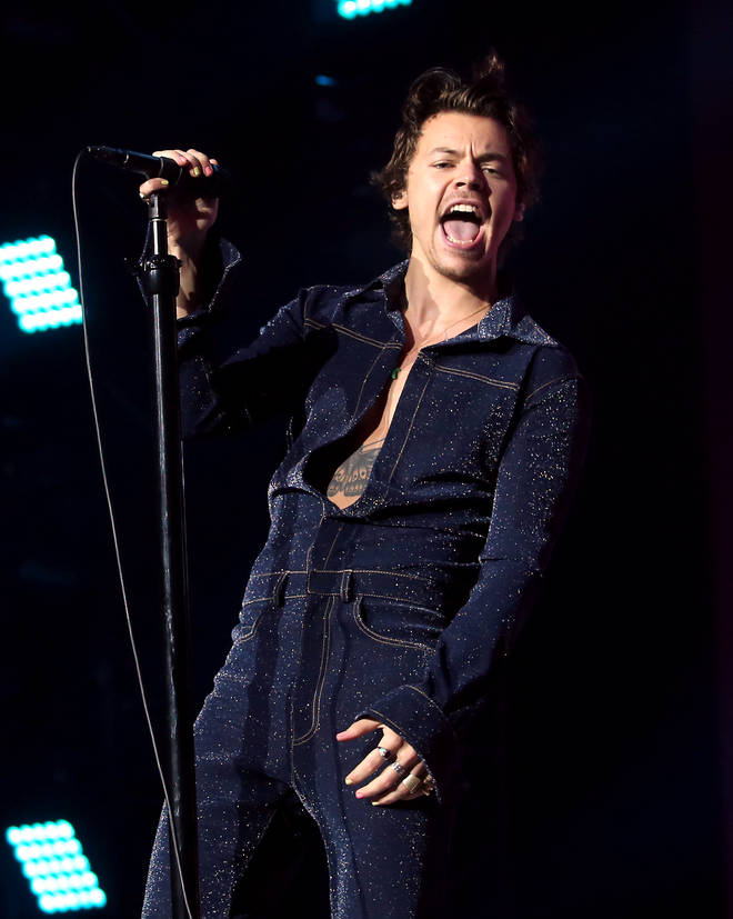 Harry Styles' Jingle Bell Ball two piece deserves an award of its own