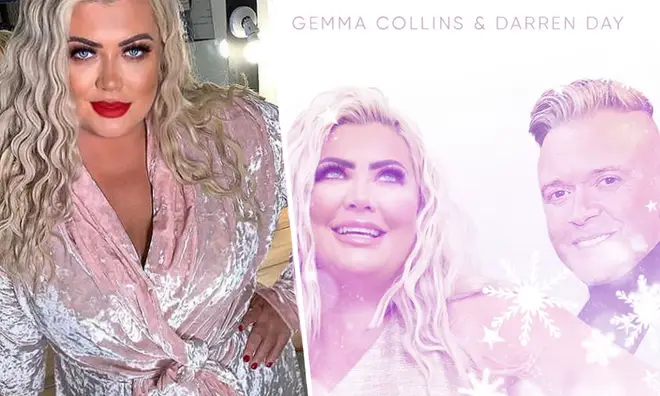 Gemma Collins is trying to get a Christmas number one with Darren Day